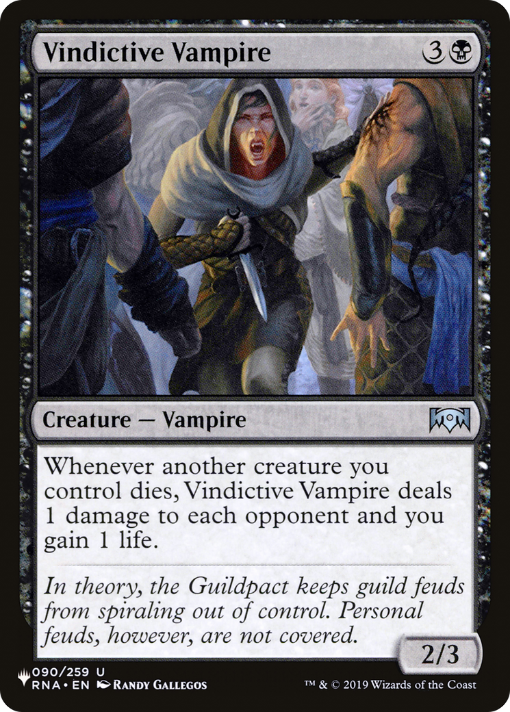 Vindictive Vampire [The List Reprints] | PLUS EV GAMES 