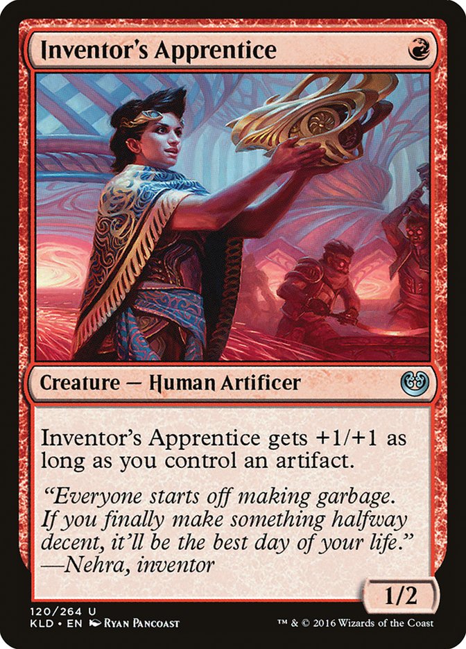 Inventor's Apprentice [Kaladesh] | PLUS EV GAMES 