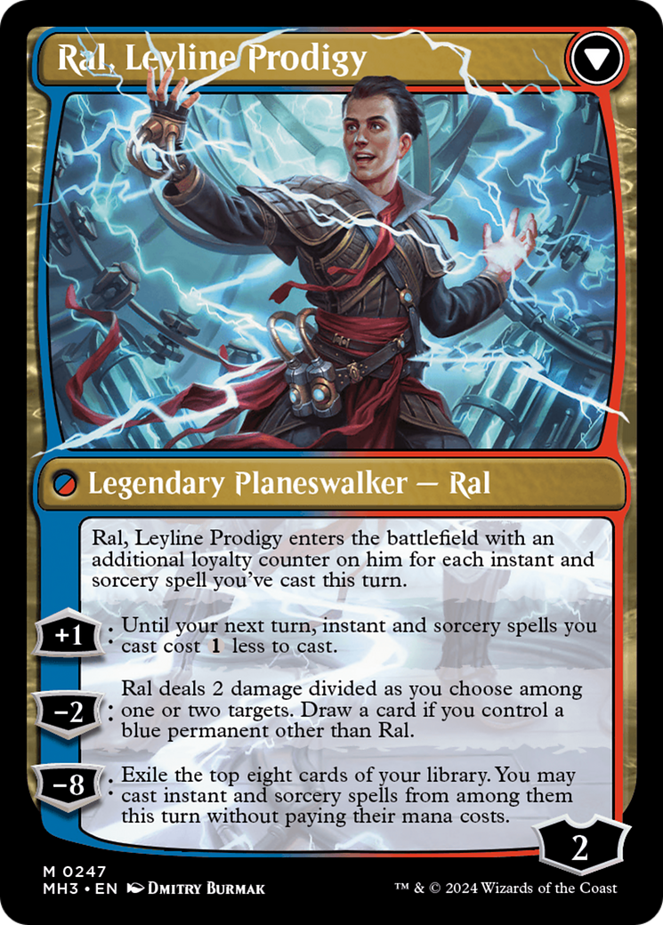 Ral, Monsoon Mage // Ral, Leyline Prodigy [Modern Horizons 3] | PLUS EV GAMES 