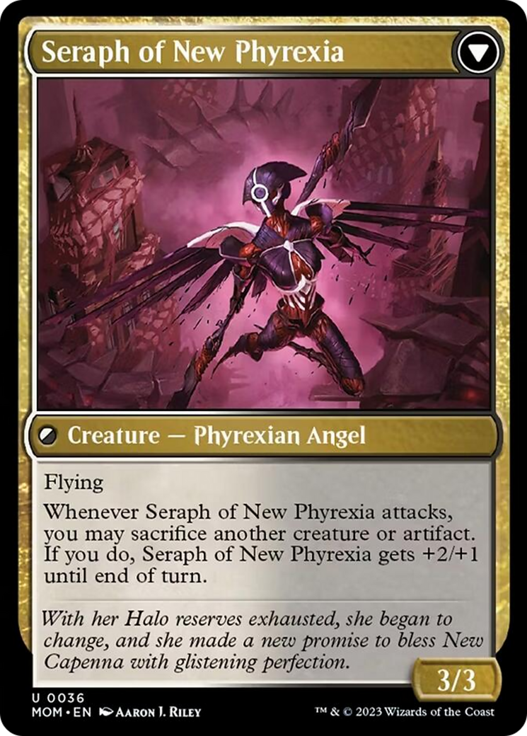 Seraph of New Capenna // Seraph of New Phyrexia [March of the Machine] | PLUS EV GAMES 