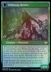 Howlpack Piper // Wildsong Howler [Innistrad: Crimson Vow Prerelease Promos] | PLUS EV GAMES 