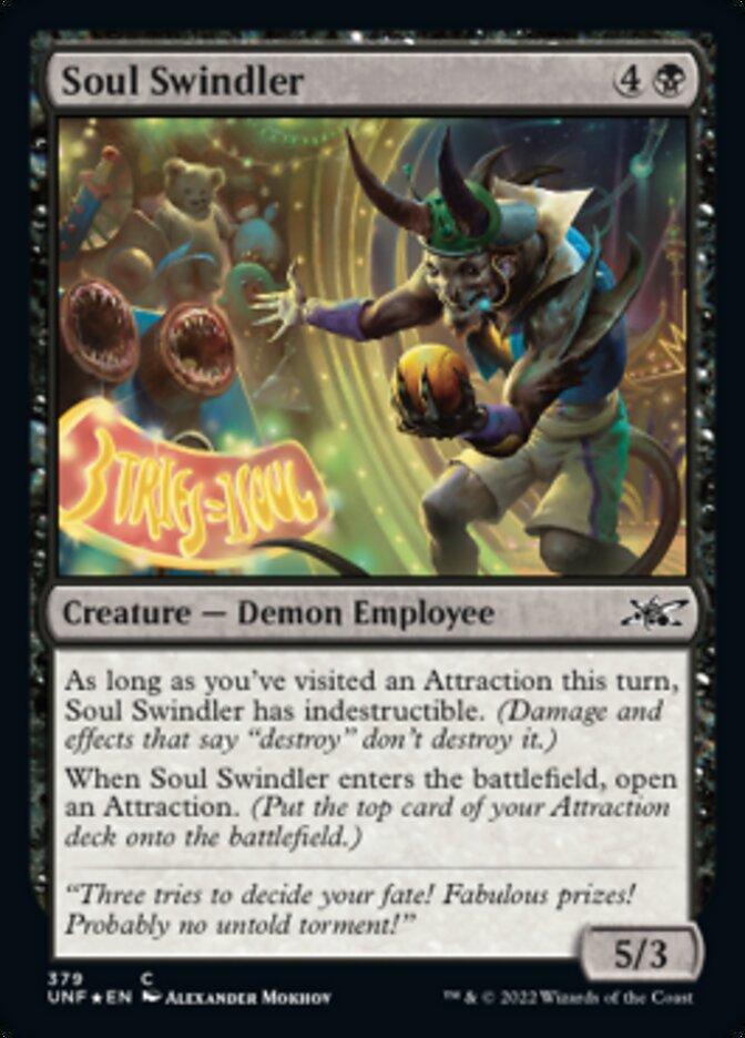 Soul Swindler (Galaxy Foil) [Unfinity] | PLUS EV GAMES 