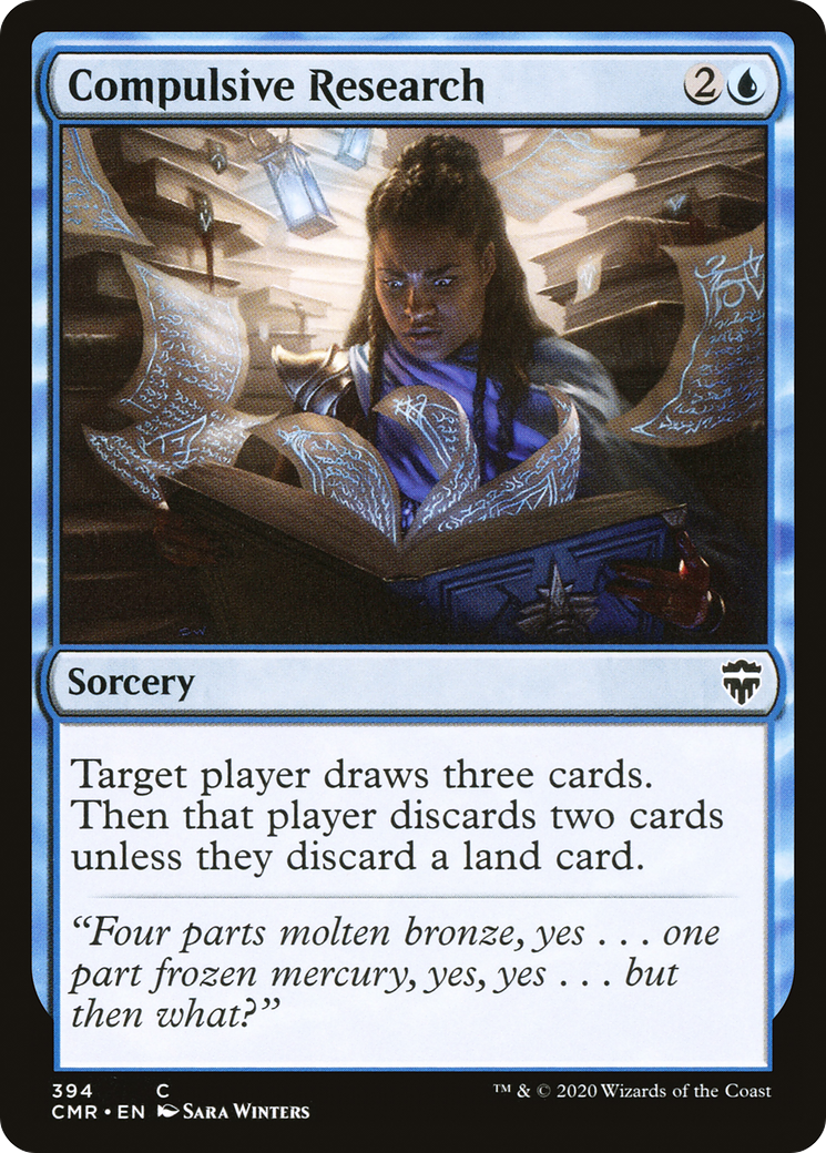 Compulsive Research [Commander Legends Commander Deck]