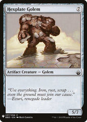 Hexplate Golem [Mystery Booster] | PLUS EV GAMES 