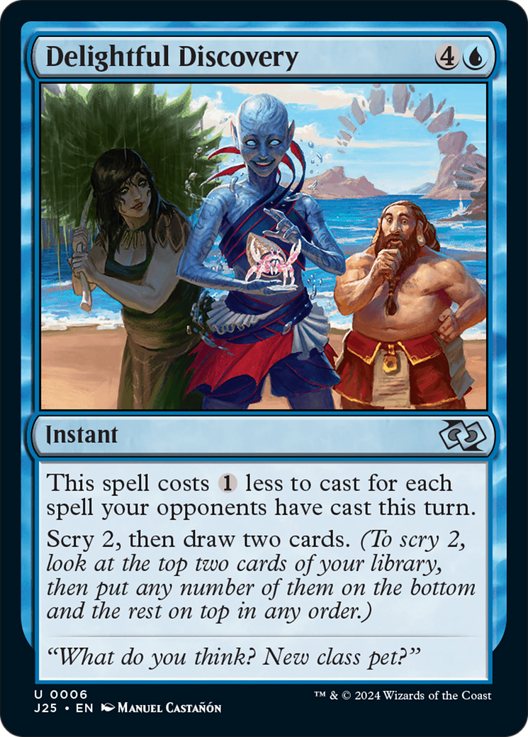 Delightful Discovery [Foundations Jumpstart] | PLUS EV GAMES 