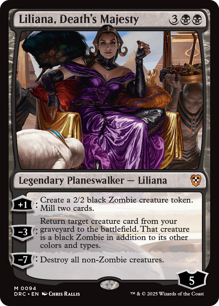 Liliana, Death's Majesty [Aetherdrift Commander] | PLUS EV GAMES 