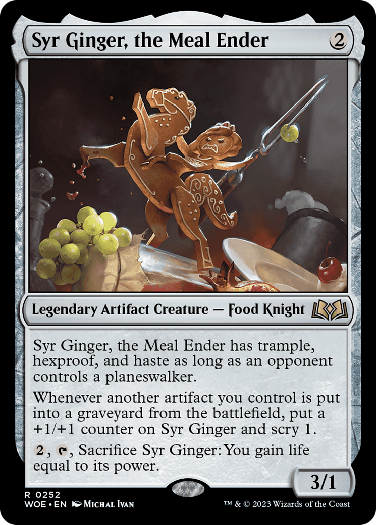 Syr Ginger, the Meal Ender [Wilds of Eldraine] | PLUS EV GAMES 