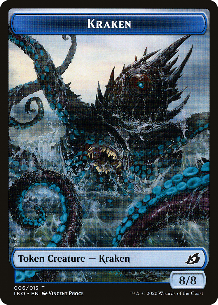 Kraken [Ikoria: Lair of Behemoths Tokens]