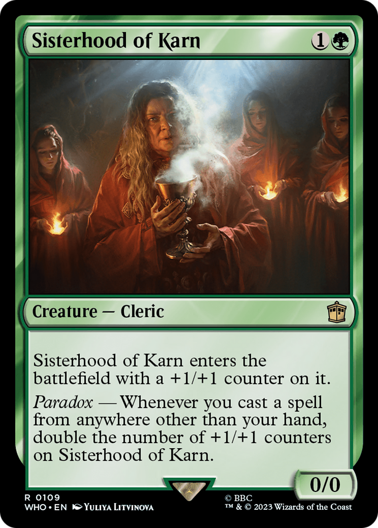 Sisterhood of Karn [Doctor Who] | PLUS EV GAMES 