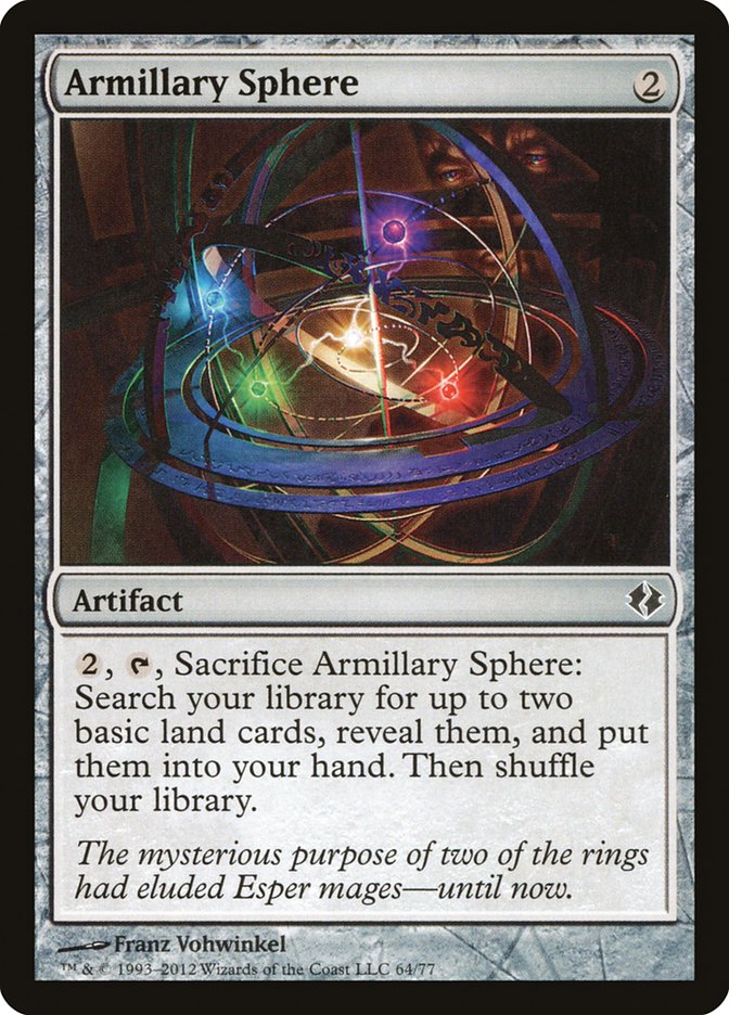 Armillary Sphere [Duel Decks: Venser vs. Koth] | PLUS EV GAMES 