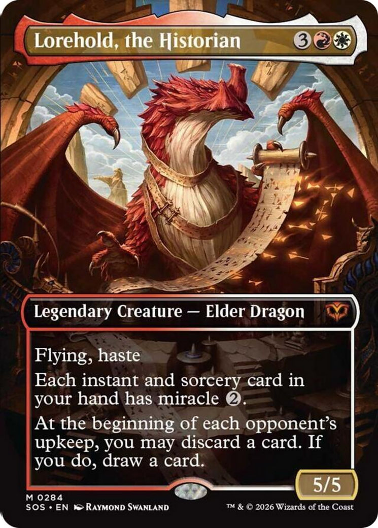 Lorehold, the Historian (Borderless) [Secrets of Strixhaven] | PLUS EV GAMES 