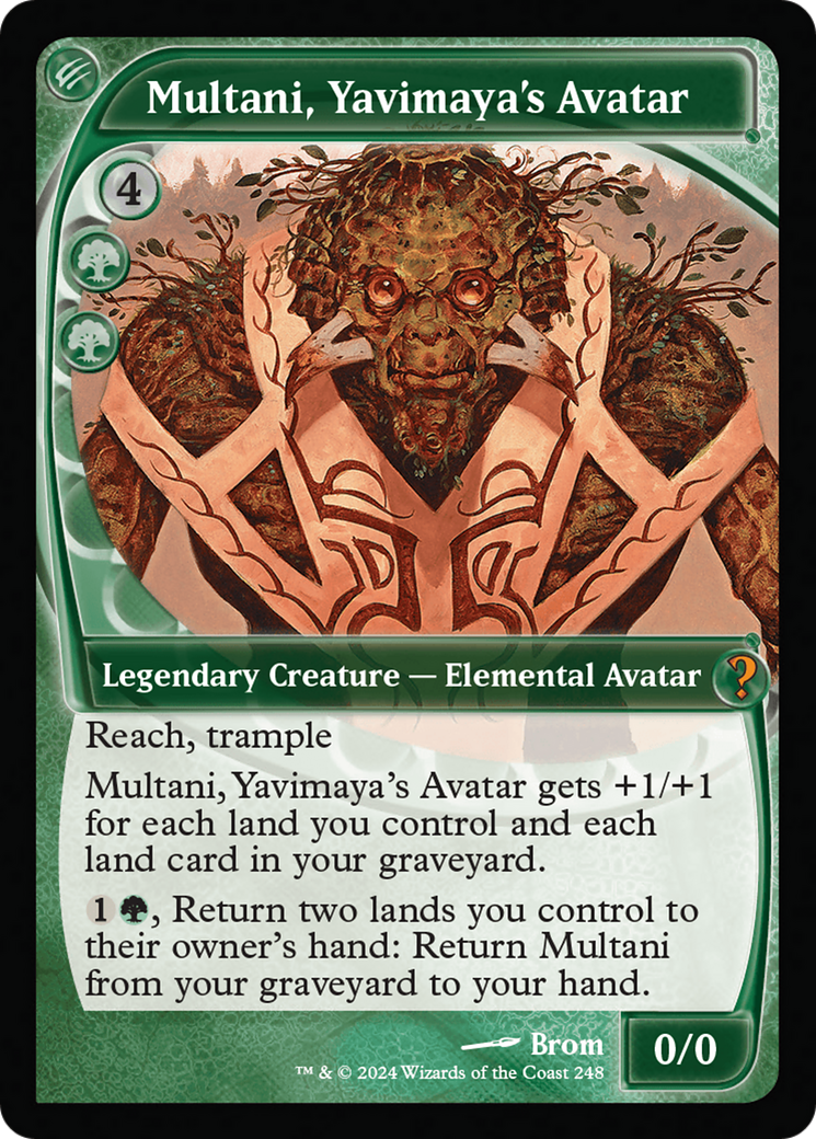 Multani, Yavimaya's Avatar (Future Sight) [Mystery Booster 2] | PLUS EV GAMES 