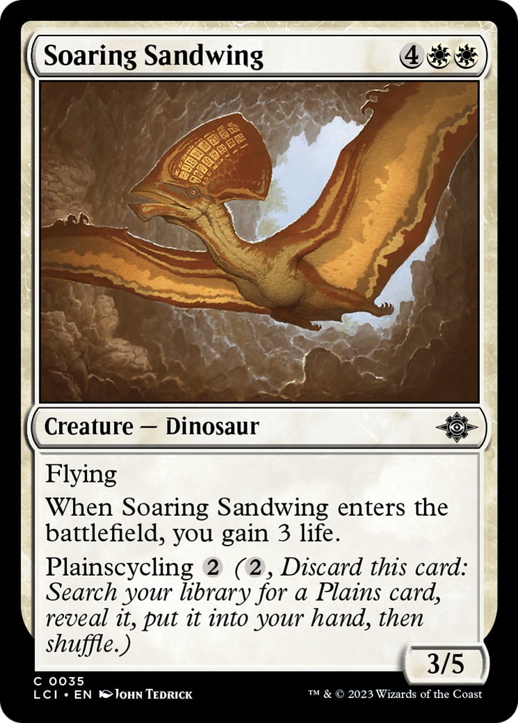 Soaring Sandwing [The Lost Caverns of Ixalan] | PLUS EV GAMES 