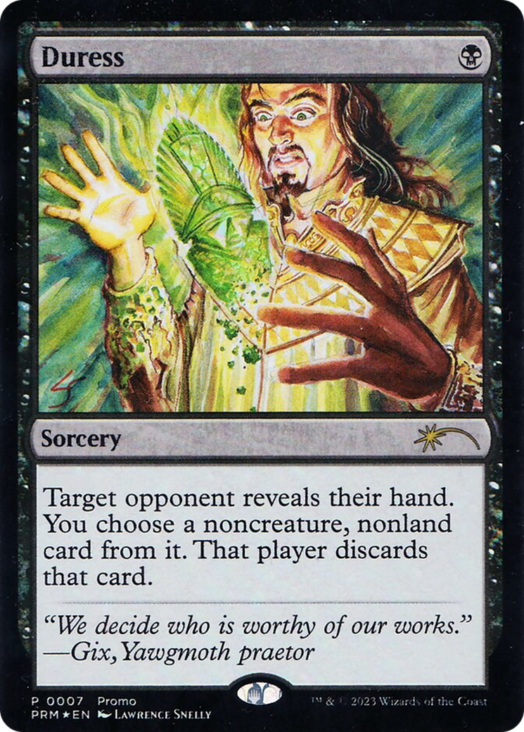 Duress (Graphic Novel Insert) [Media Promos] | PLUS EV GAMES 