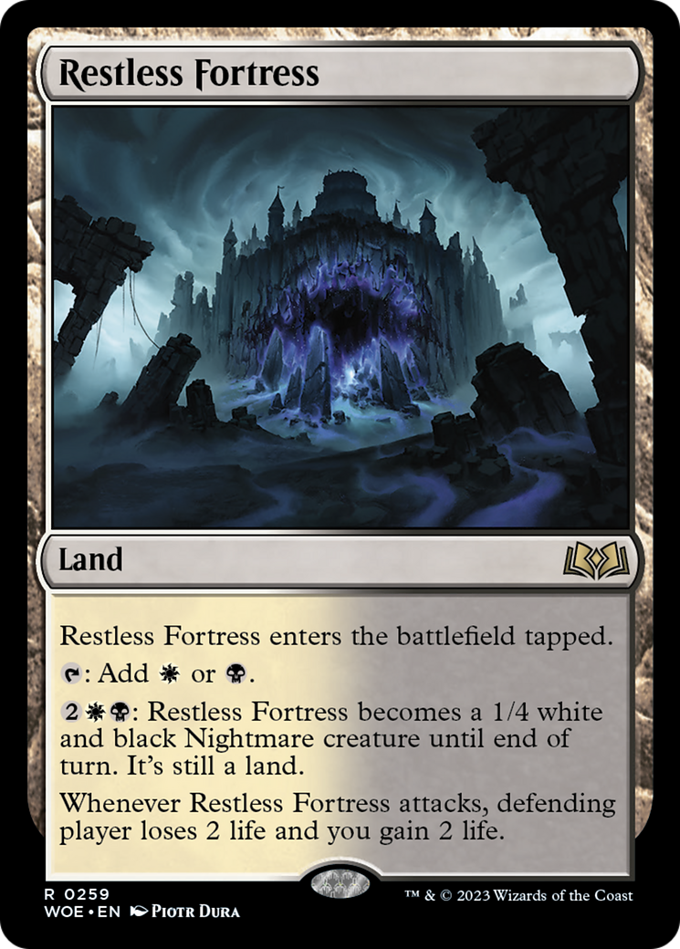 Restless Fortress [Wilds of Eldraine] | PLUS EV GAMES 