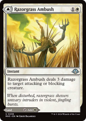 Razorgrass Ambush // Razorgrass Field [Modern Horizons 3] | PLUS EV GAMES 