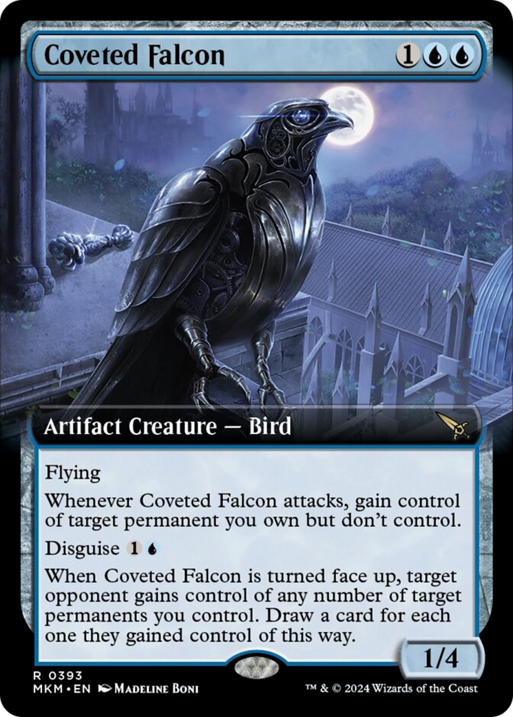 Coveted Falcon (Extended Art) [Murders at Karlov Manor] | PLUS EV GAMES 