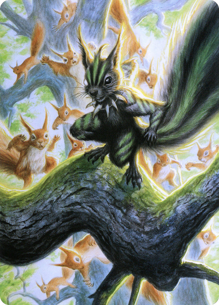 Chatterfang, Squirrel General Art Card (67) [Modern Horizons 2 Art Series] | PLUS EV GAMES 