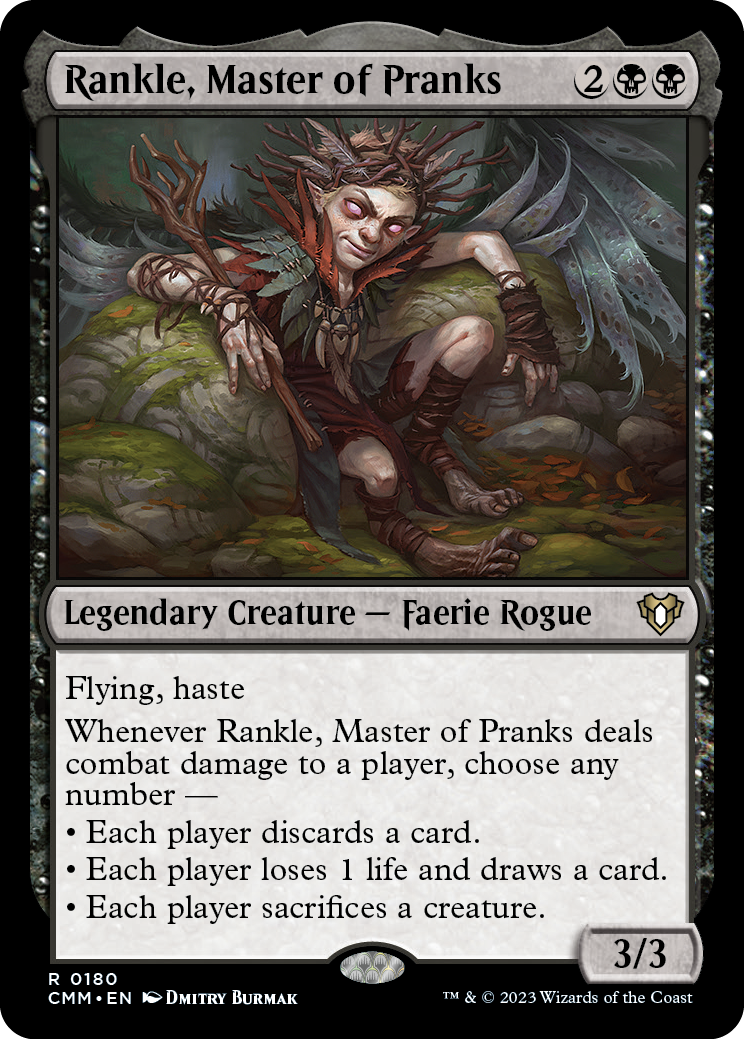 Rankle, Master of Pranks [Commander Masters] | PLUS EV GAMES 