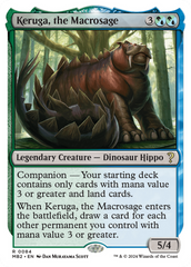 Keruga, the Macrosage (White Border) [Mystery Booster 2] | PLUS EV GAMES 