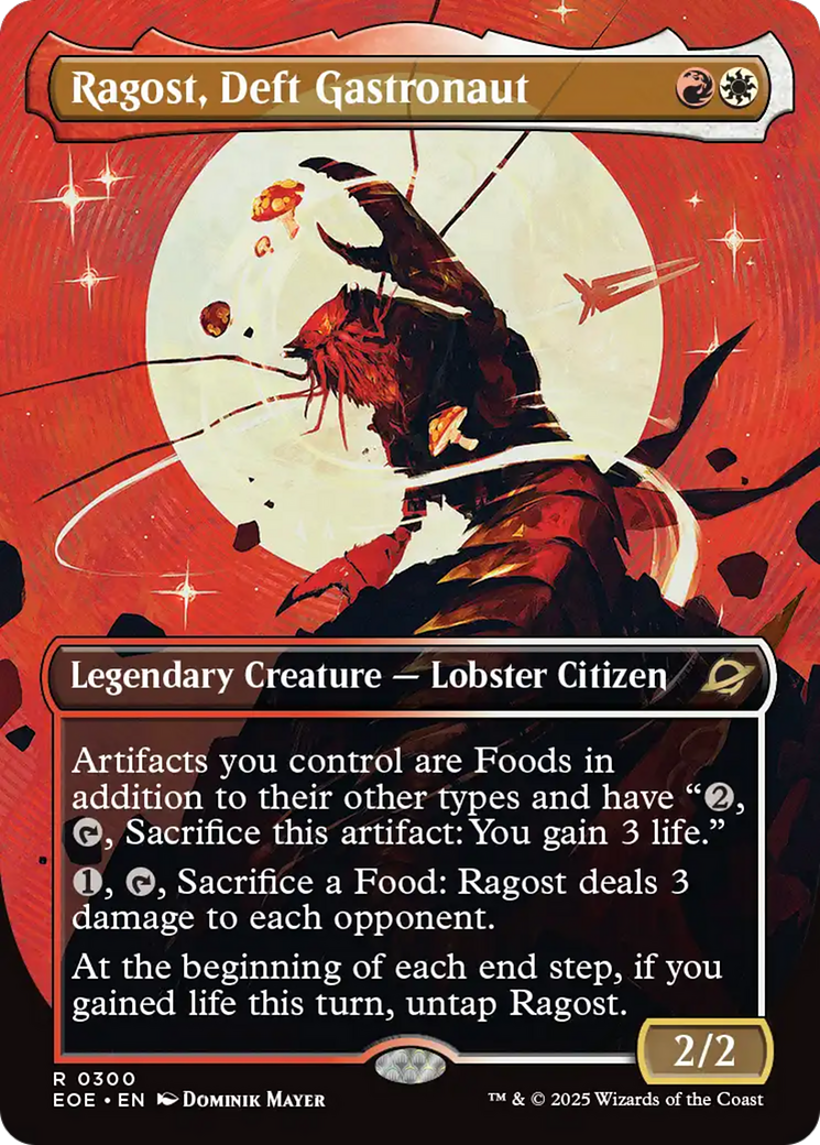 Ragost, Deft Gastronaut (Borderless) [Edge of Eternities] | PLUS EV GAMES 