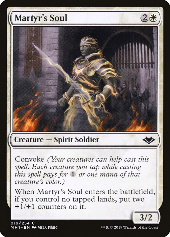 Martyr's Soul [Modern Horizons] | PLUS EV GAMES 