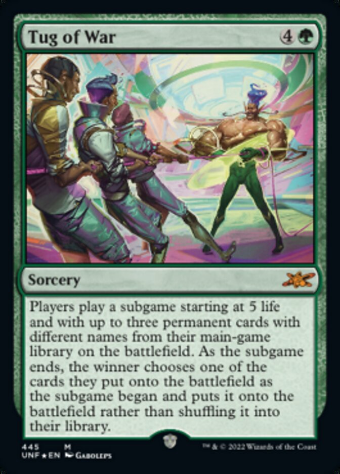 Tug of War (Galaxy Foil) [Unfinity] | PLUS EV GAMES 