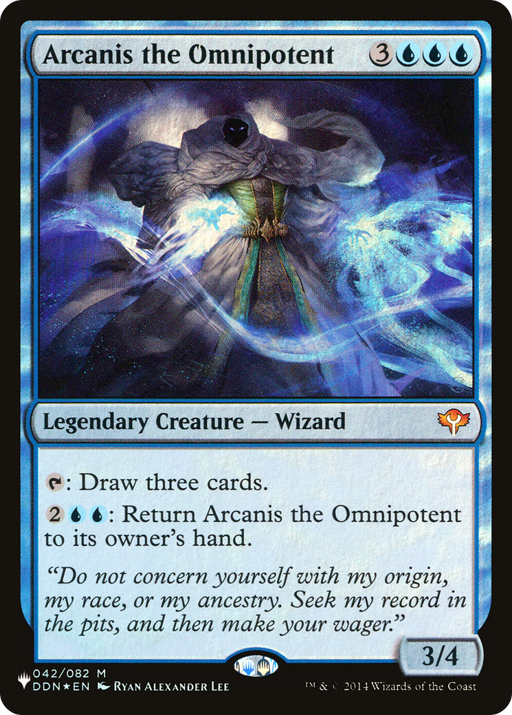 Arcanis the Omnipotent [The List Reprints] | PLUS EV GAMES 