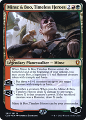 Minsc & Boo, Timeless Heroes (Promo Pack) [The Lost Caverns of Ixalan Promos] | PLUS EV GAMES 