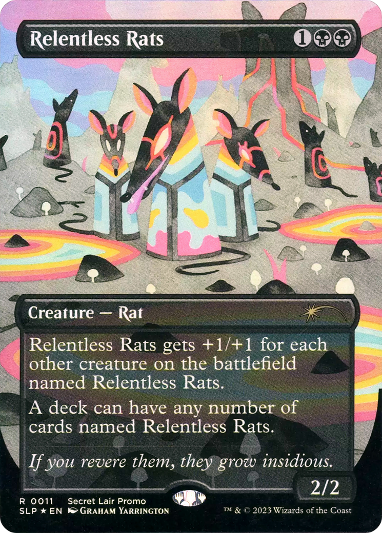 Relentless Rats (0011) [Secret Lair Showdown]