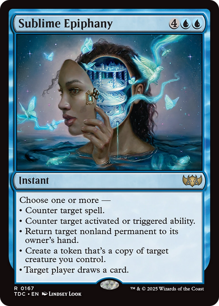 Sublime Epiphany [Tarkir: Dragonstorm Commander] | PLUS EV GAMES 