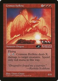 Crimson Hellkite (Oversized) [Oversize Cards] | PLUS EV GAMES 