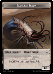 Eldrazi Scion // Eldrazi Spawn Double-Sided Token [Modern Horizons 3 Commander Tokens] | PLUS EV GAMES 