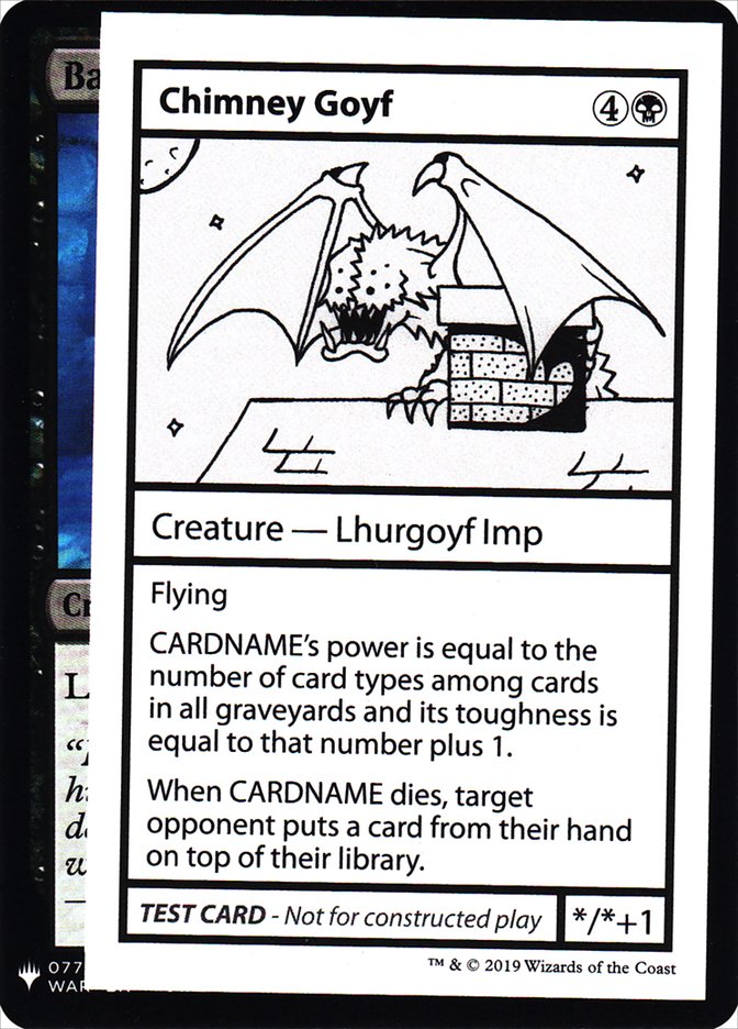 Chimney Goyf [Mystery Booster Playtest Cards] | PLUS EV GAMES 