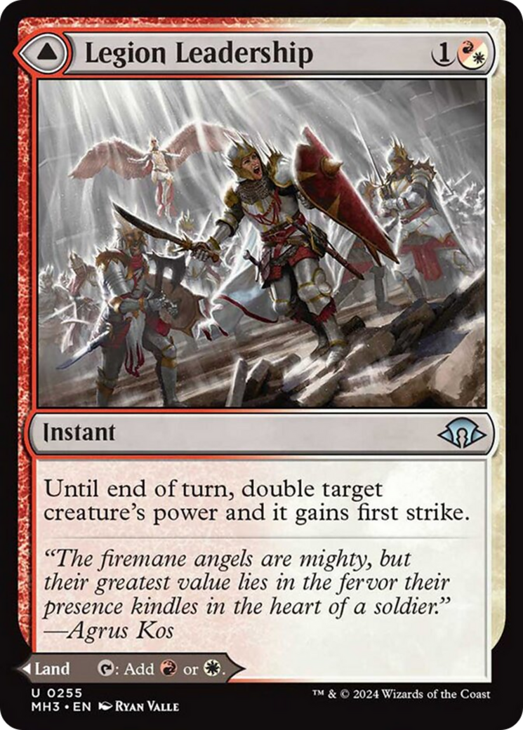 Legion Leadership // Legion Stronghold [Modern Horizons 3] | PLUS EV GAMES 