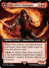 Clive, Ifrit's Dominant // Ifrit, Warden of Inferno (Extended Art) [FINAL FANTASY]