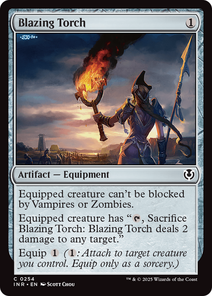 Blazing Torch [Innistrad Remastered] | PLUS EV GAMES 