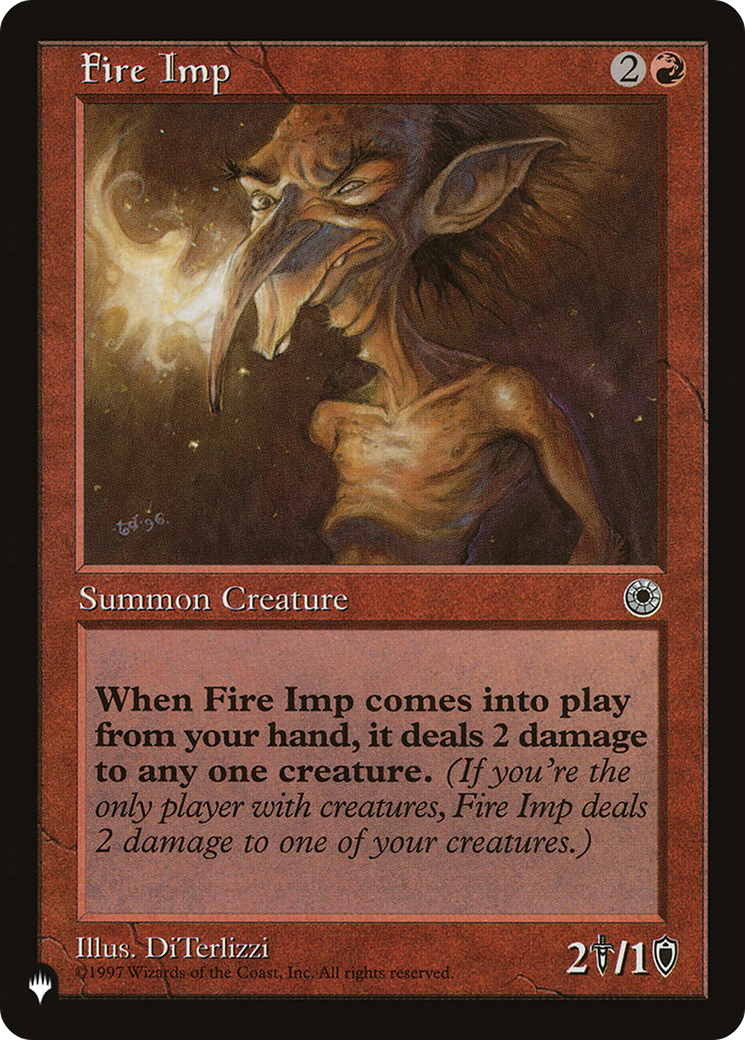 Fire Imp [The List Reprints] | PLUS EV GAMES 