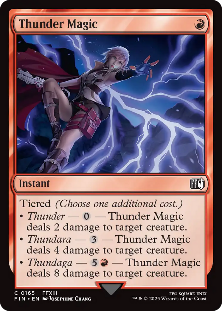Thunder Magic [FINAL FANTASY] | PLUS EV GAMES 