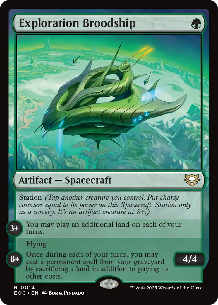 Exploration Broodship [Edge of Eternities Commander] | PLUS EV GAMES 