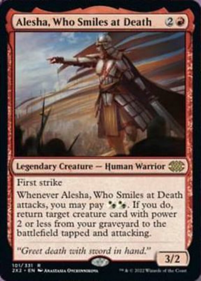 Alesha, Who Smiles at Death [Double Masters 2022] | PLUS EV GAMES 