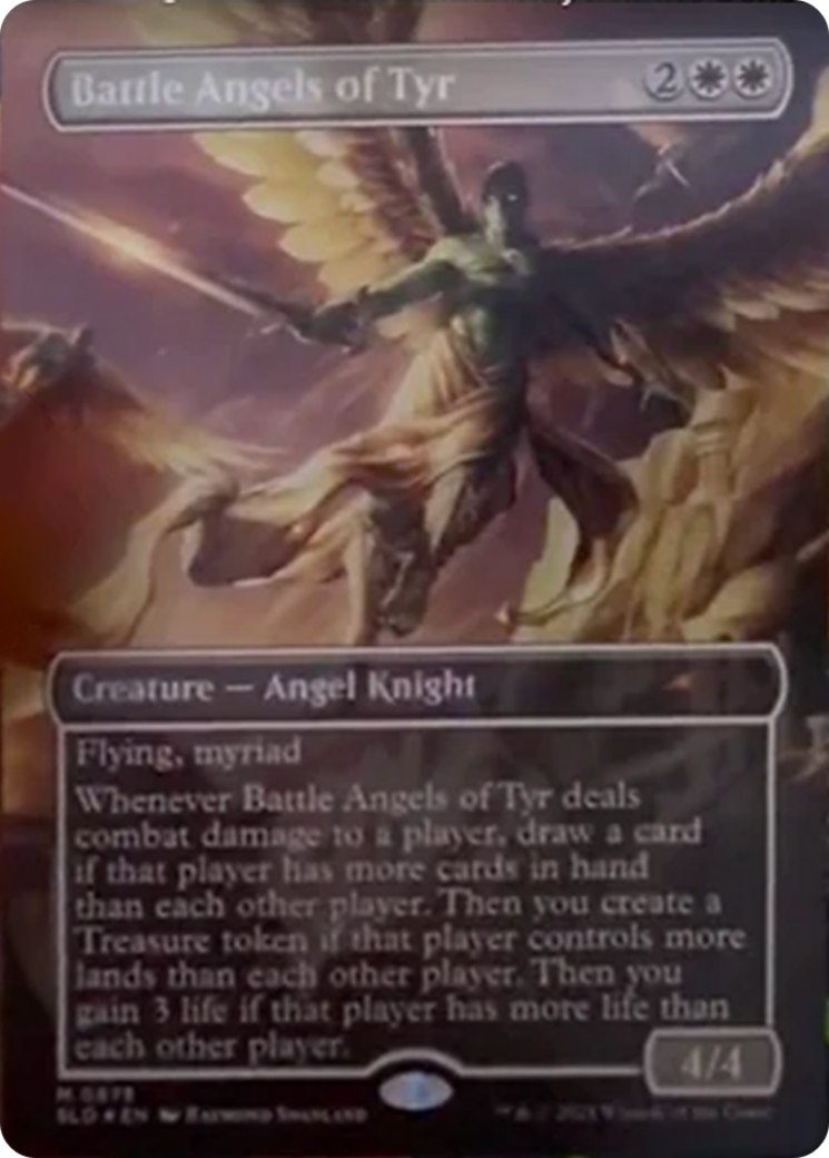 Battle Angels of Tyr (Rainbow Foil) [Secret Lair Drop Series] | PLUS EV GAMES 