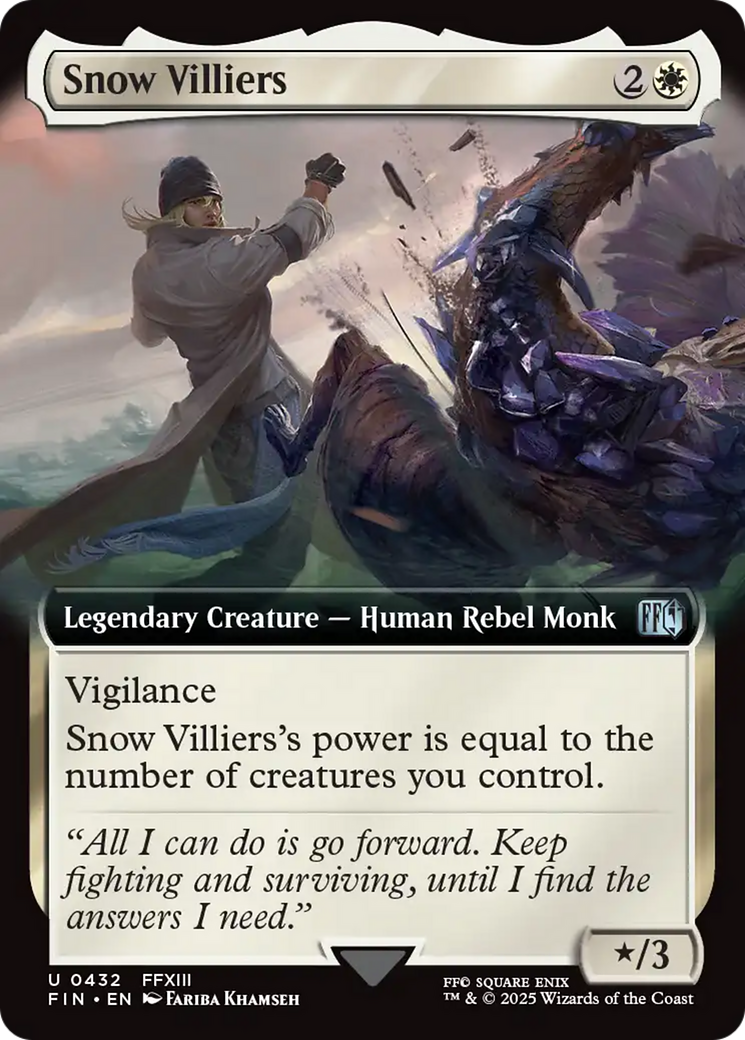 Snow Villiers (Extended Art) [FINAL FANTASY] | PLUS EV GAMES 