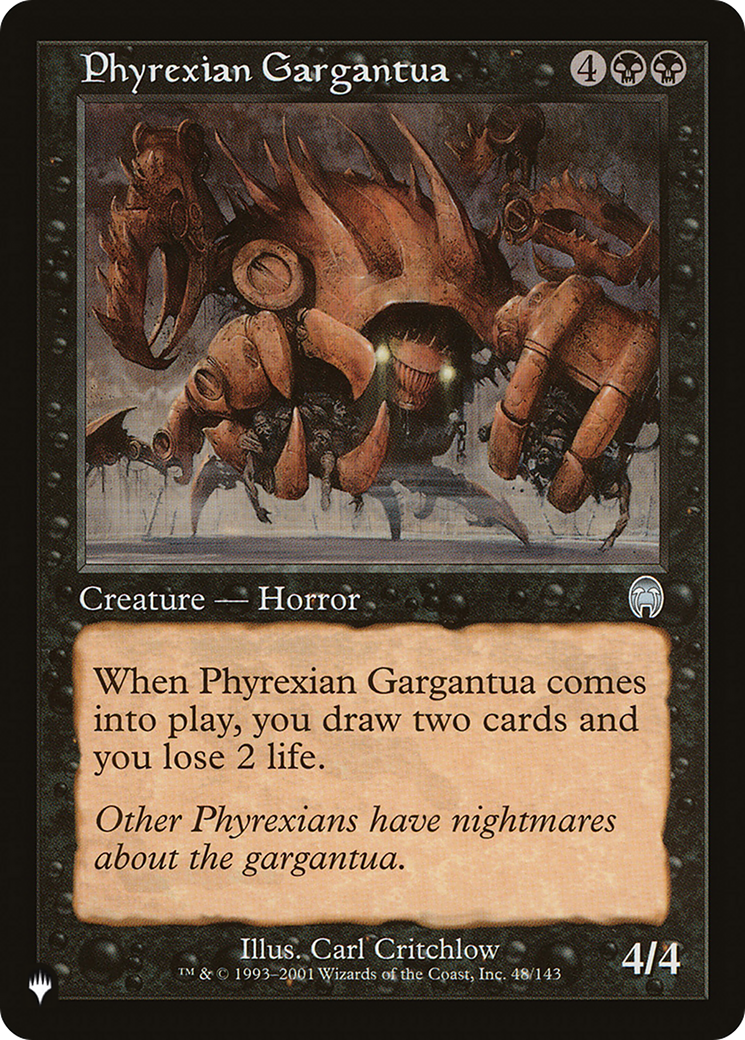 Phyrexian Gargantua [The List Reprints] | PLUS EV GAMES 