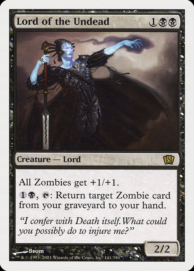 Lord of the Undead (8th Edition) [Oversize Cards] | PLUS EV GAMES 