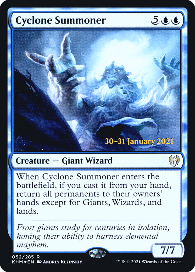 Cyclone Summoner  [Kaldheim Prerelease Promos]