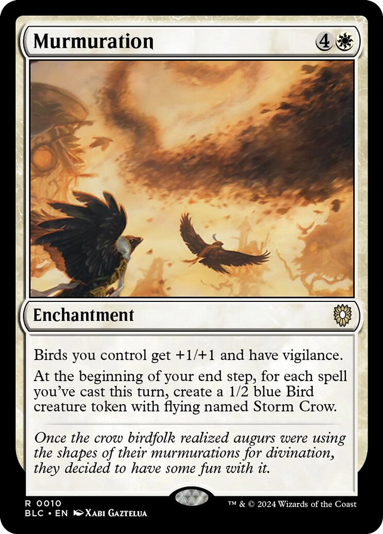 Murmuration [Bloomburrow Commander] | PLUS EV GAMES 