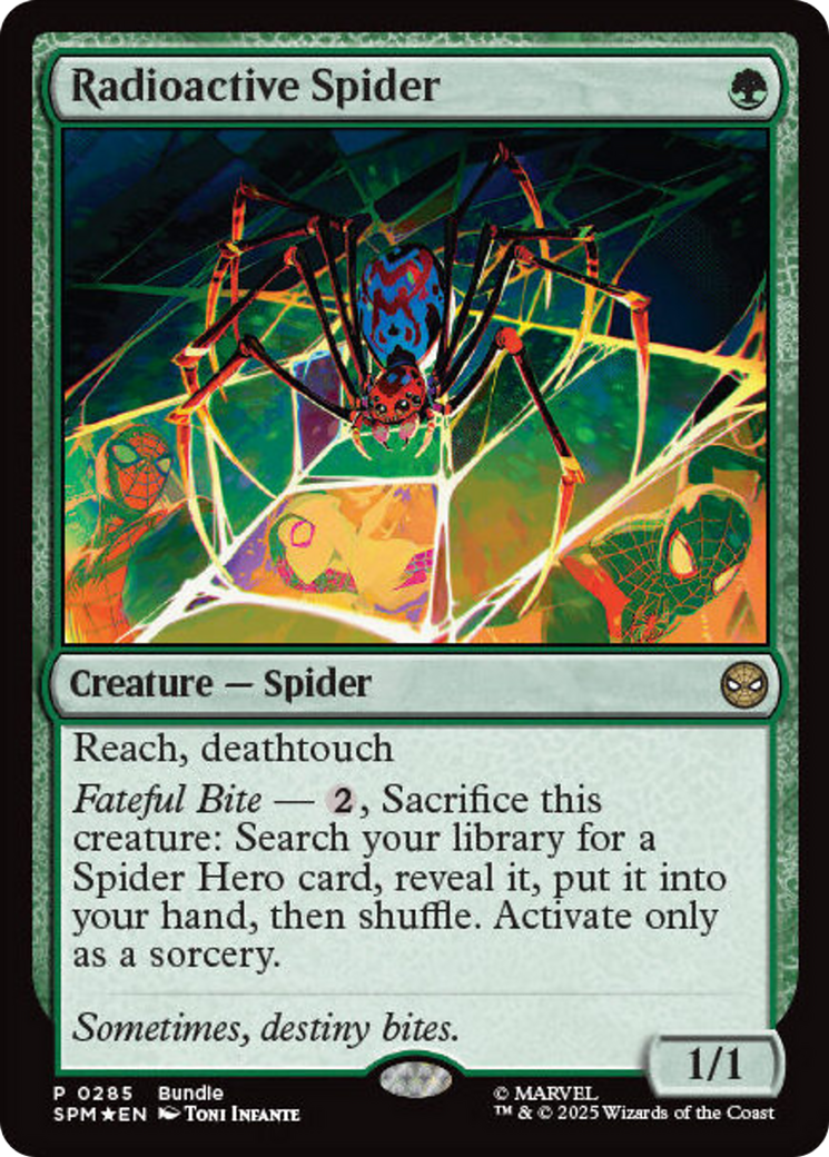 Radioactive Spider [Marvel's Spider-Man Promos] | PLUS EV GAMES 