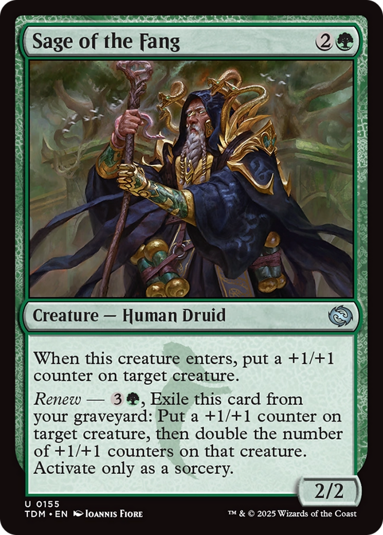 Sage of the Fang [Tarkir: Dragonstorm] | PLUS EV GAMES 