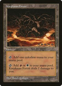 Karplusan Forest (Oversized) [Oversize Cards] | PLUS EV GAMES 